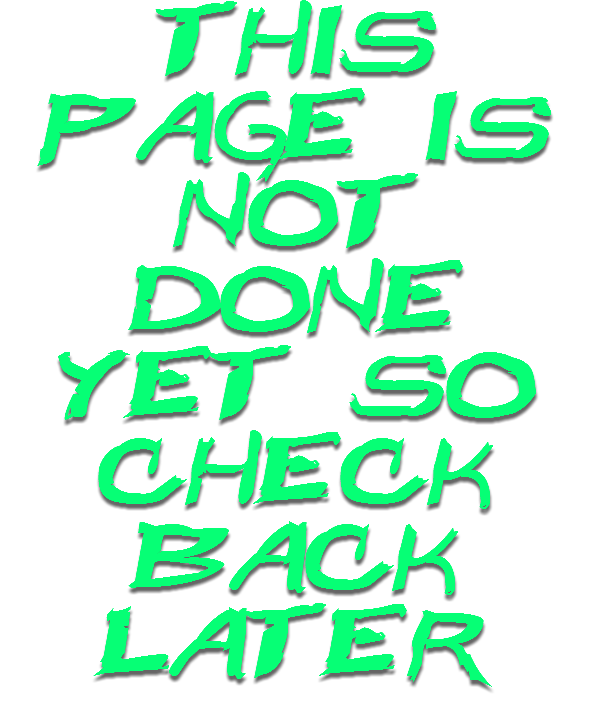this page is not done yet so check back later